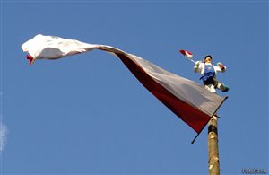 Kirschta-Michl beim Kirchtagsfest