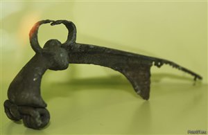 Fundstücke im Antiquarium in St. Lorenzen