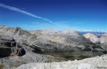 Panorama vom Naturpark Fanes-Sennes-Prags