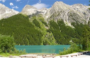 Antholzersee im Kronplatzgebiet