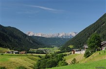 Blick auf die Fraktion St. Martin in Gsies