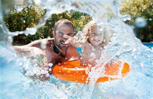 Freischwimmbad in Bruneck